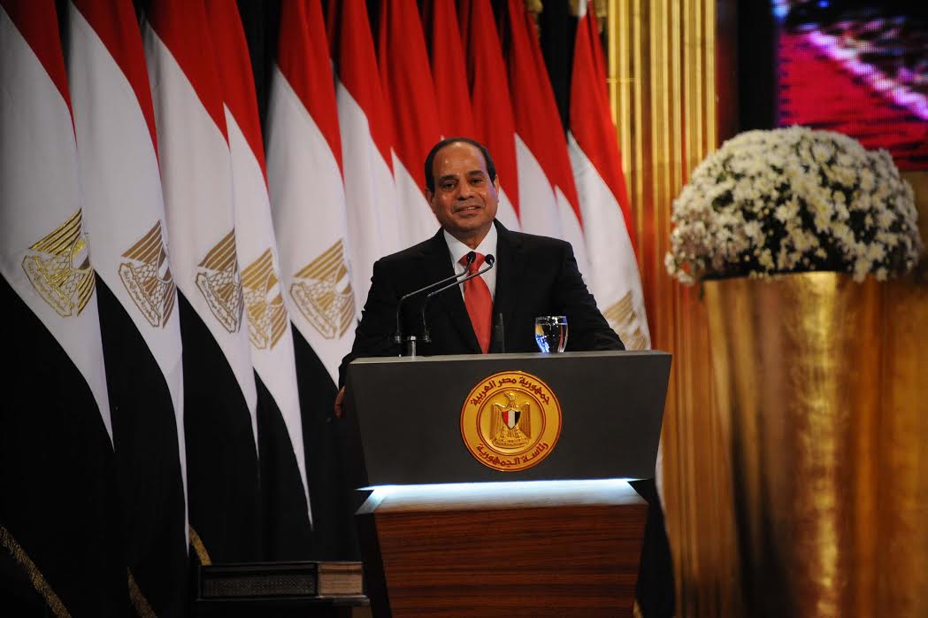السيسي: العمليات الأمنية في سيناء جزء من السيادة المصرية..وأحرص على حقوق الإنسان 